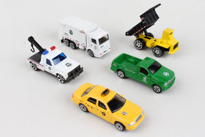 NEW YORK CITY OFFICIAL 5 PC VEHICLE SET