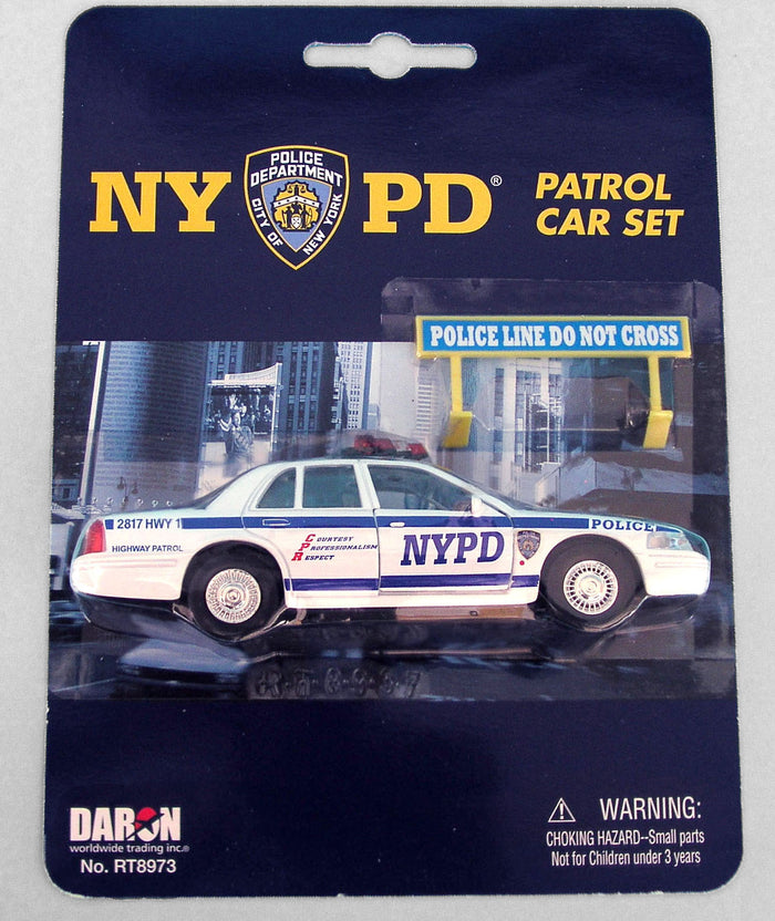 NYPD POLICE CAR SET (**)