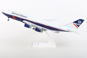 SKYMARKS BRITISH 747-400 1/200 W/GEAR LANDOR