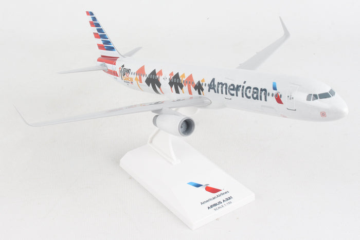 SKYMARKS AMERICAN A321 1/150 STAND UP 2CANCER