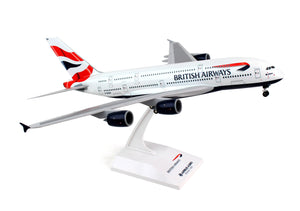 SKR652 SKYMARKS BRITISH A380 1/200 W/GEAR REG#G-XLEA - SkyMarks Models