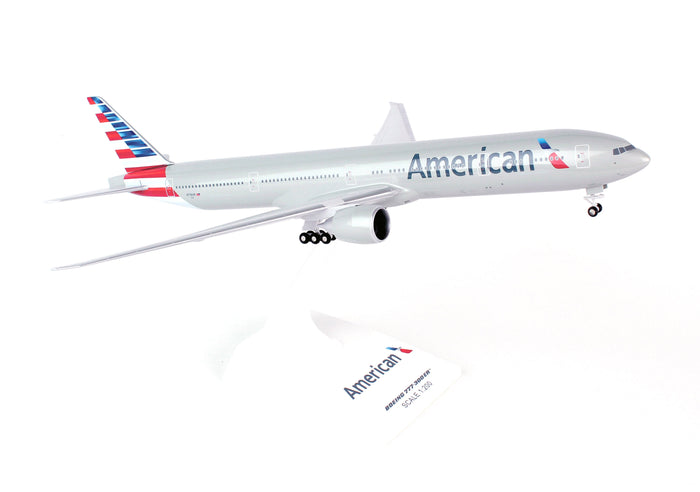 SKYMARKS AMERICAN 777-300 1/200 W/GEAR NEW LIVERY