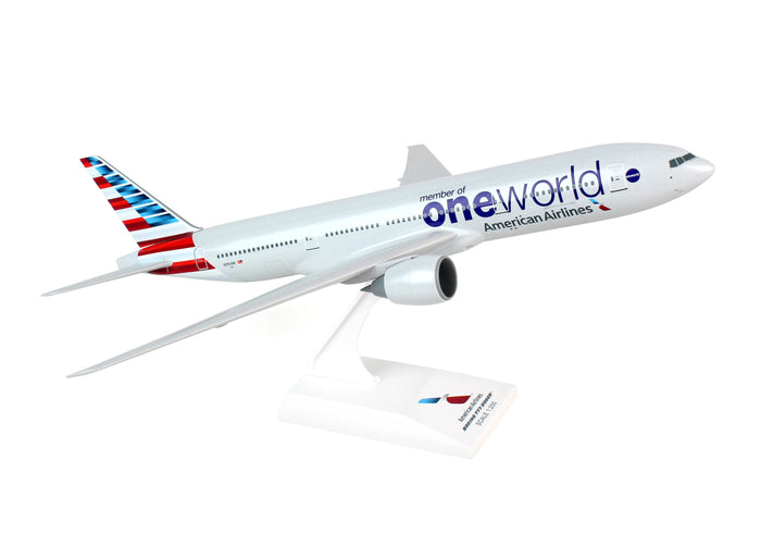 SKYMARKS AMERICAN 777-200 1/200 ONE WORLD NEW LIVERY