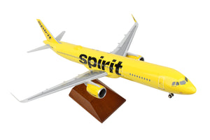 SKR8421 SKYMARKS SUPREME SPIRIT A321NEO 1/100 W/WOOD STAND & GEAR &WIFI DOME - SkyMarks Models