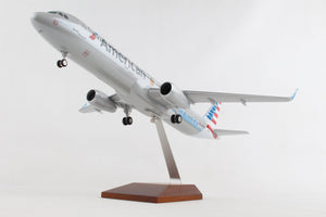 SKYMARKS AMERICAN A321 1/100 MEDAL OF HONOR W/WOOD STAND&GEA