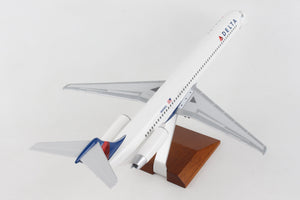 SKYMARKS DELTA MD-80 1/100 2007 LIVERY W/WOOD STAND & GEAR