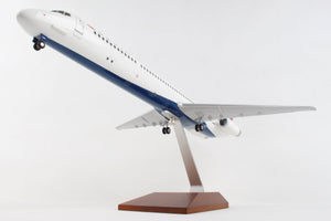 SKYMARKS DELTA MD-80 1/100 2007 LIVERY W/WOOD STAND & GEAR