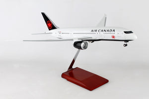 SKR8905 SKYMARKS SUPREME AIR CANADA 787-8 1/100 W/WOOD STAND & GEAR NEW LIVERY - SkyMarks Models