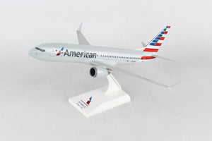 SKR962 SKYMARKS AMERICAN 737MAX8 1/130 W/WIFI DOME - SkyMarks Models