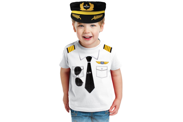 CHILDREN'S PILOT T-SHIRT YOUTH LARGE