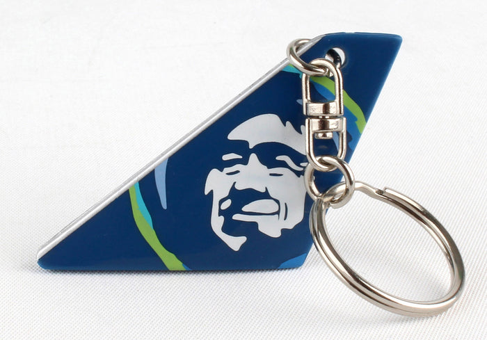 ALASKA TAIL KEYCHAIN NEW LIVERY