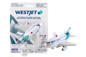 WESTJET PULLBACK W/LIGHT & SOUND NEW LIVERY