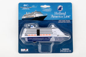 SKU#744941-6 HOLLAND AMERICA PULLBACK SHIP