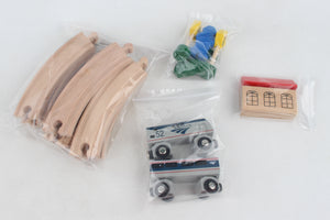 Amtrak wooden train set accessories